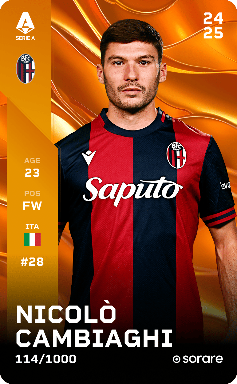 Nicolò Cambiaghi 2024-25 • Limited 114/1000