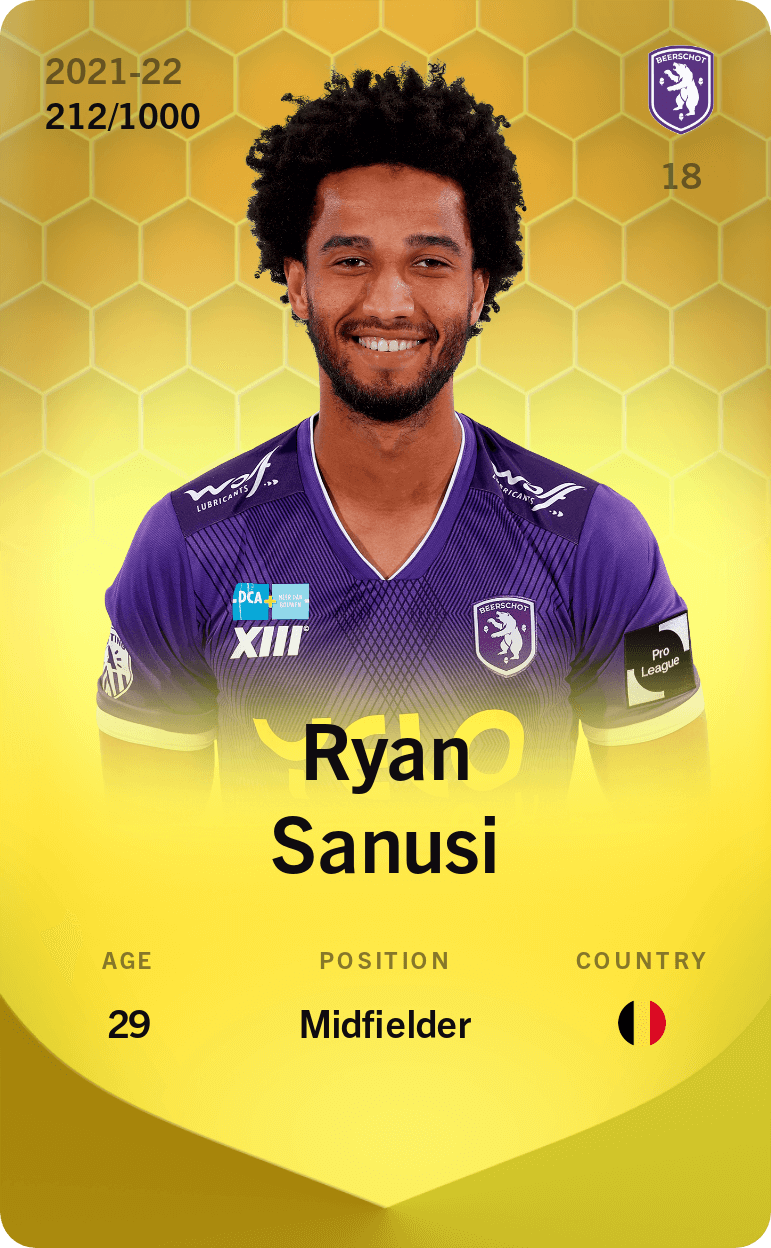 Ryan Sanusi 2021-22 • Limited 212/1000