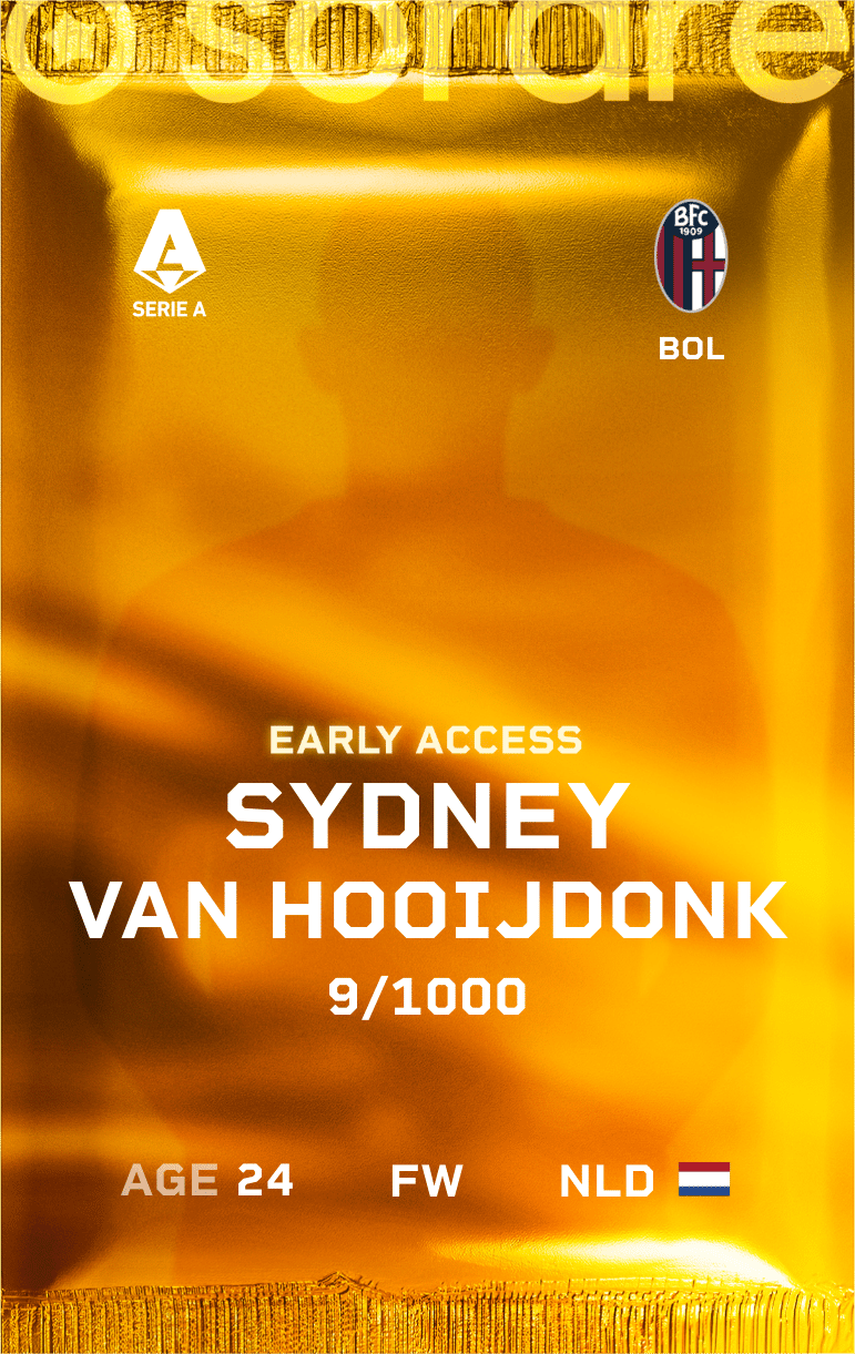 Sydney van Hooijdonk 2024-25 • Limited 9/1000