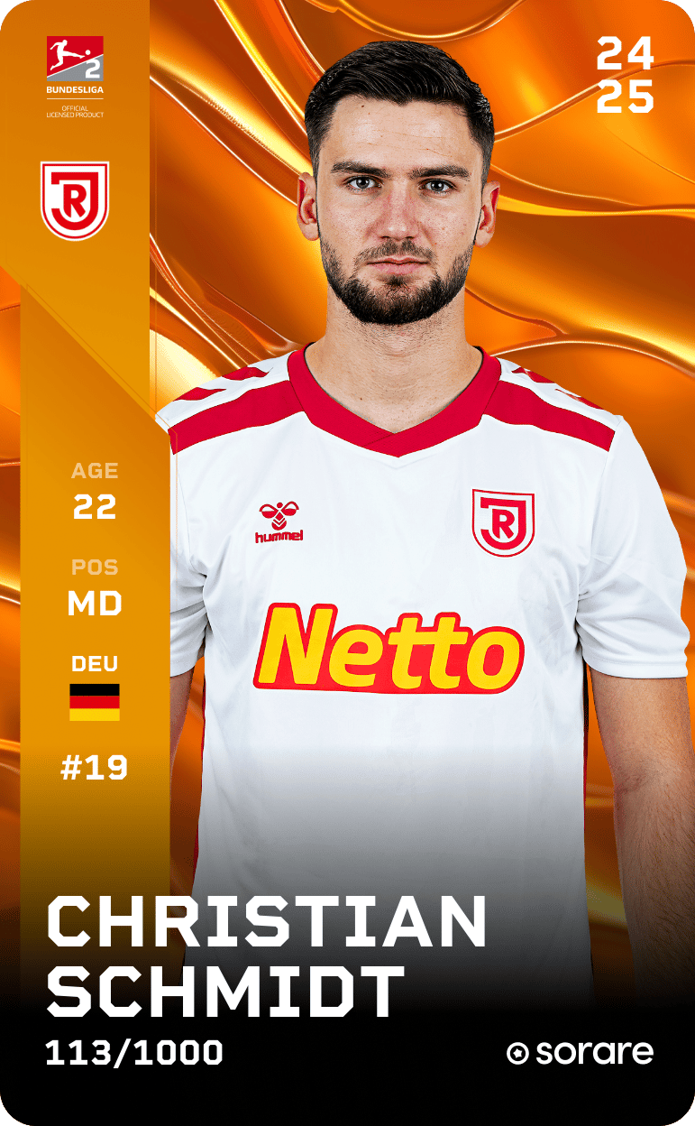 Christian Schmidt 2024-25 • Limited 113/1000