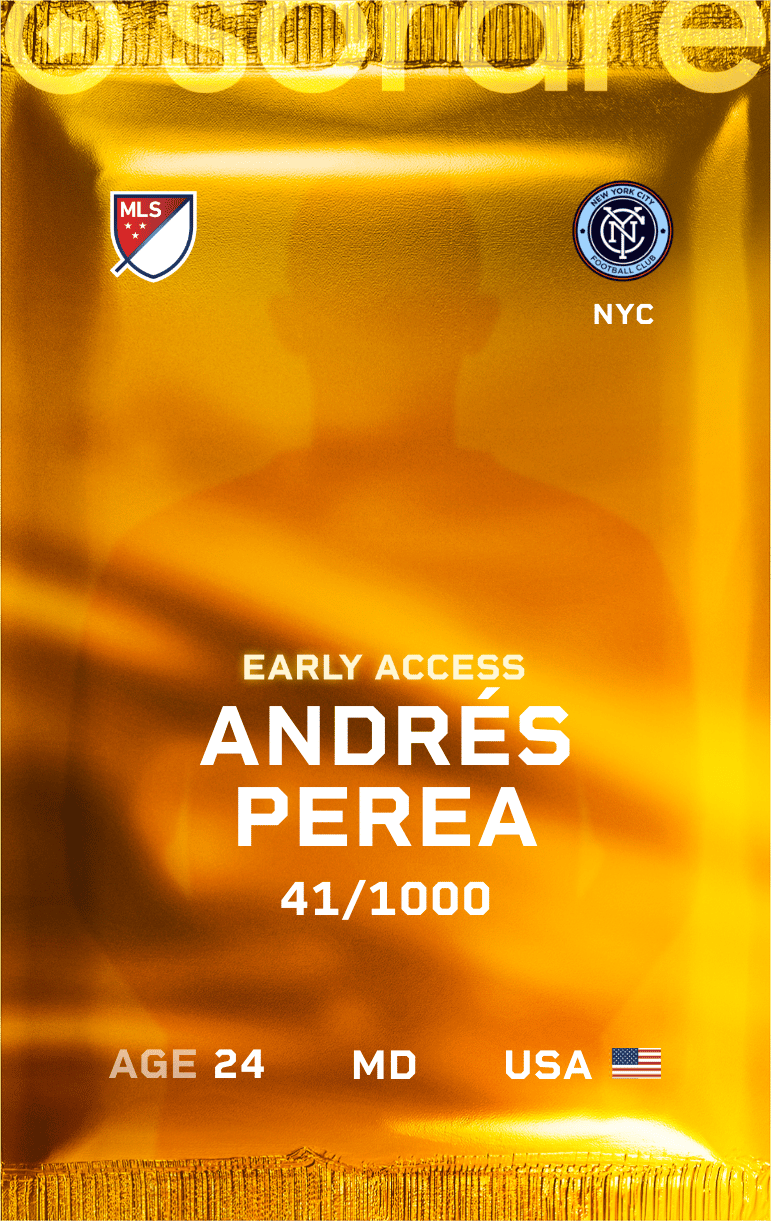 Andrés Perea 2025-26 • Limited 41/1000