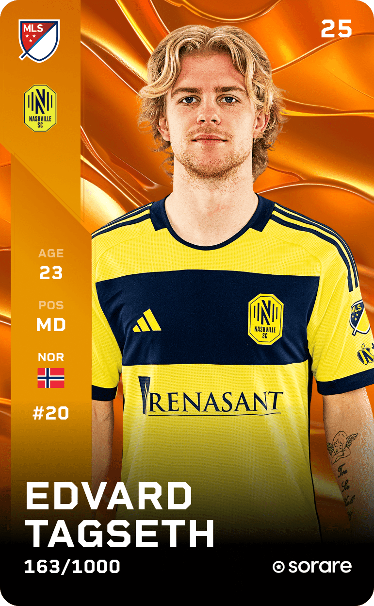 Edvard Tagseth 2025-26 • Limited 163/1000