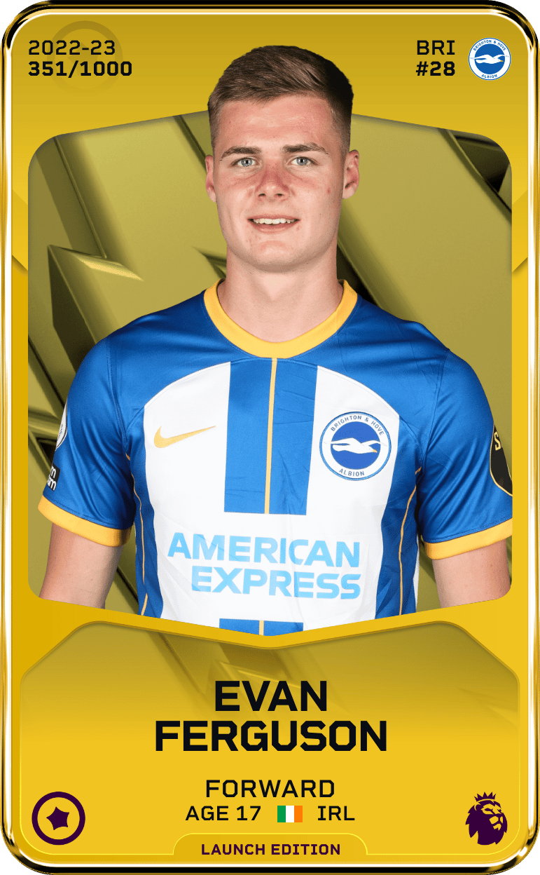 Evan Ferguson 2022-23 • Limited 351/1000