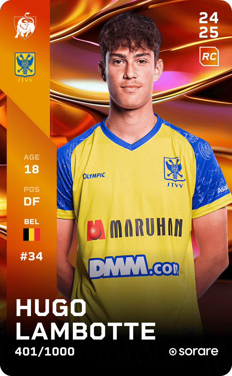 Hugo Lambotte 2024-25 • Limited 401/1000