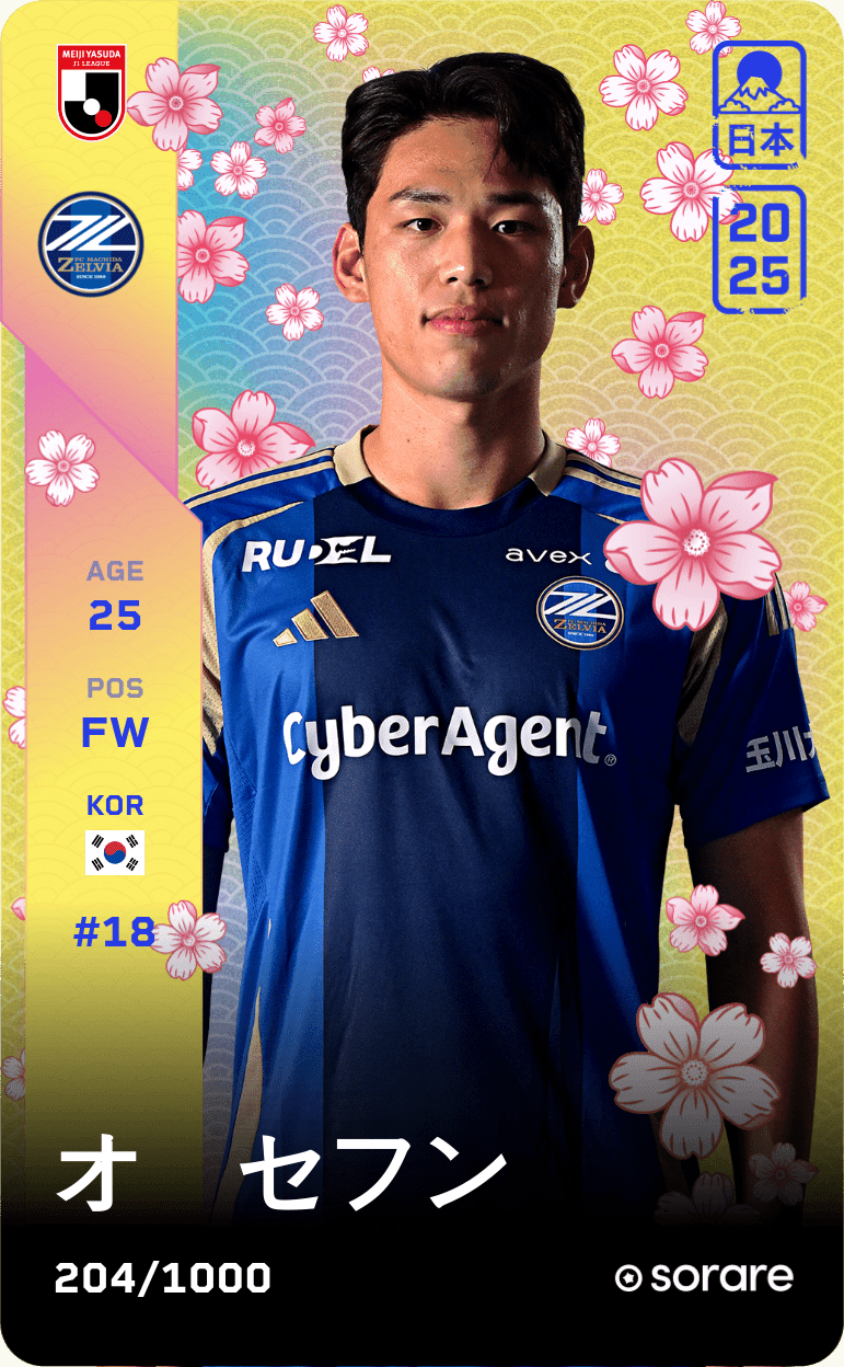 Oh Se Hun 2025-26 • Limited 204/1000