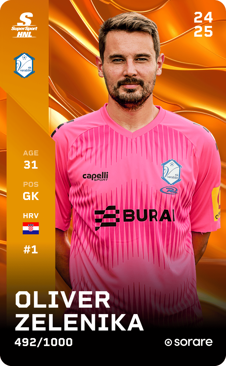Oliver Zelenika 2024-25 • Limited 492/1000