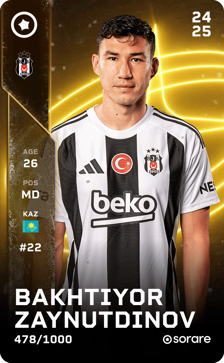 Bakhtiyor Zaynutdinov 2024-25 • Limited 478/1000