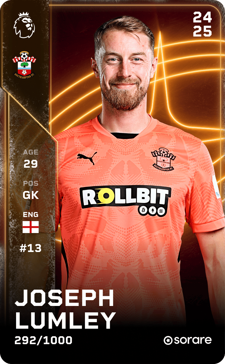 Joseph Lumley 2024-25 • Limited 292/1000