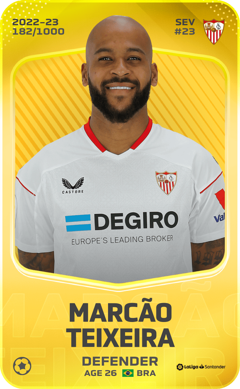 Marcão Teixeira 2022-23 • Limited 182/1000