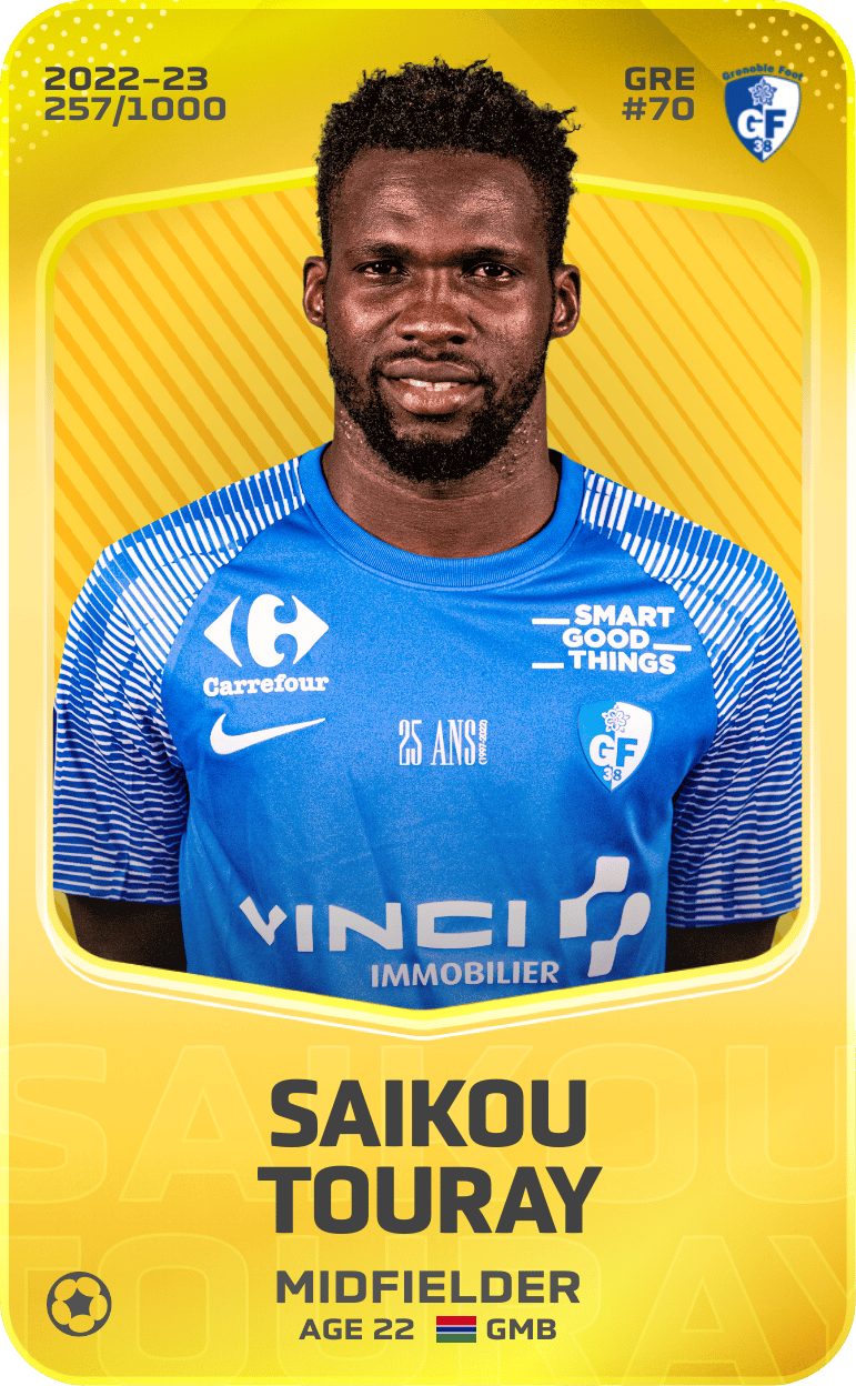 Saikou Touray 2022-23 • Limited 257/1000