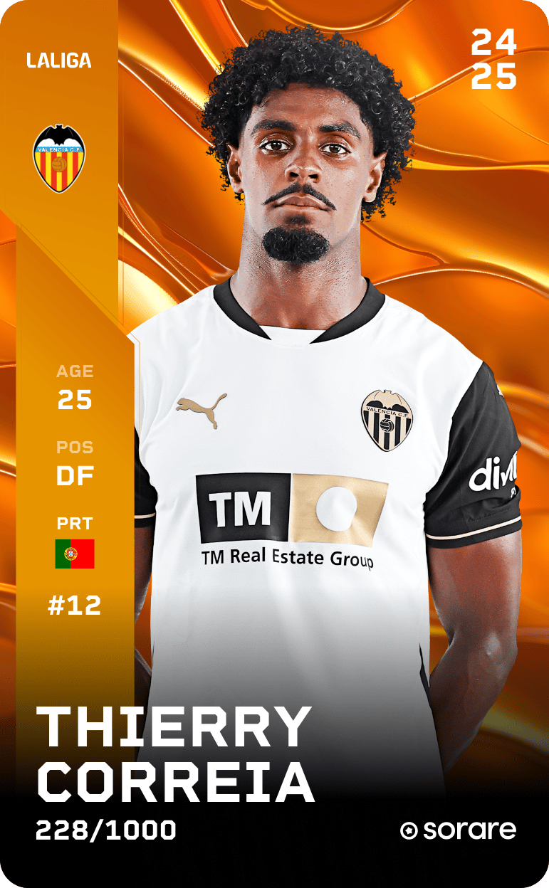 Thierry Correia 2024-25 • Limited 228/1000