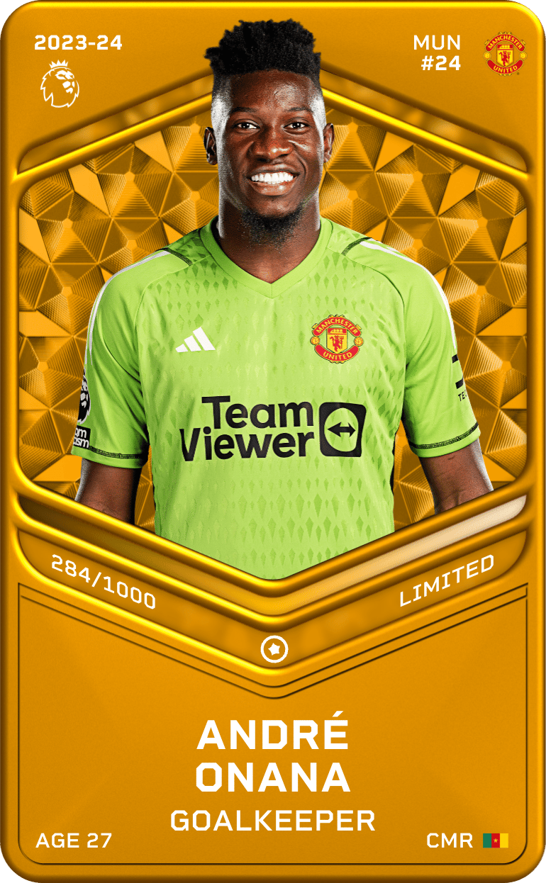 André Onana 2023-24 • Limited 284/1000