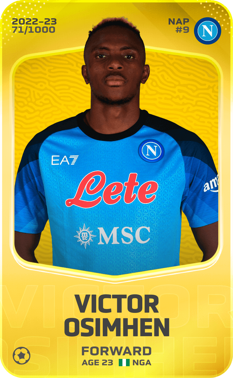 Victor Osimhen 2022-23 • Limited 71/1000