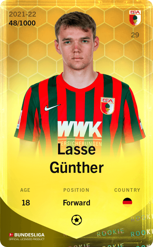 Lasse Günther 2021-22 • Limited 48/1000
