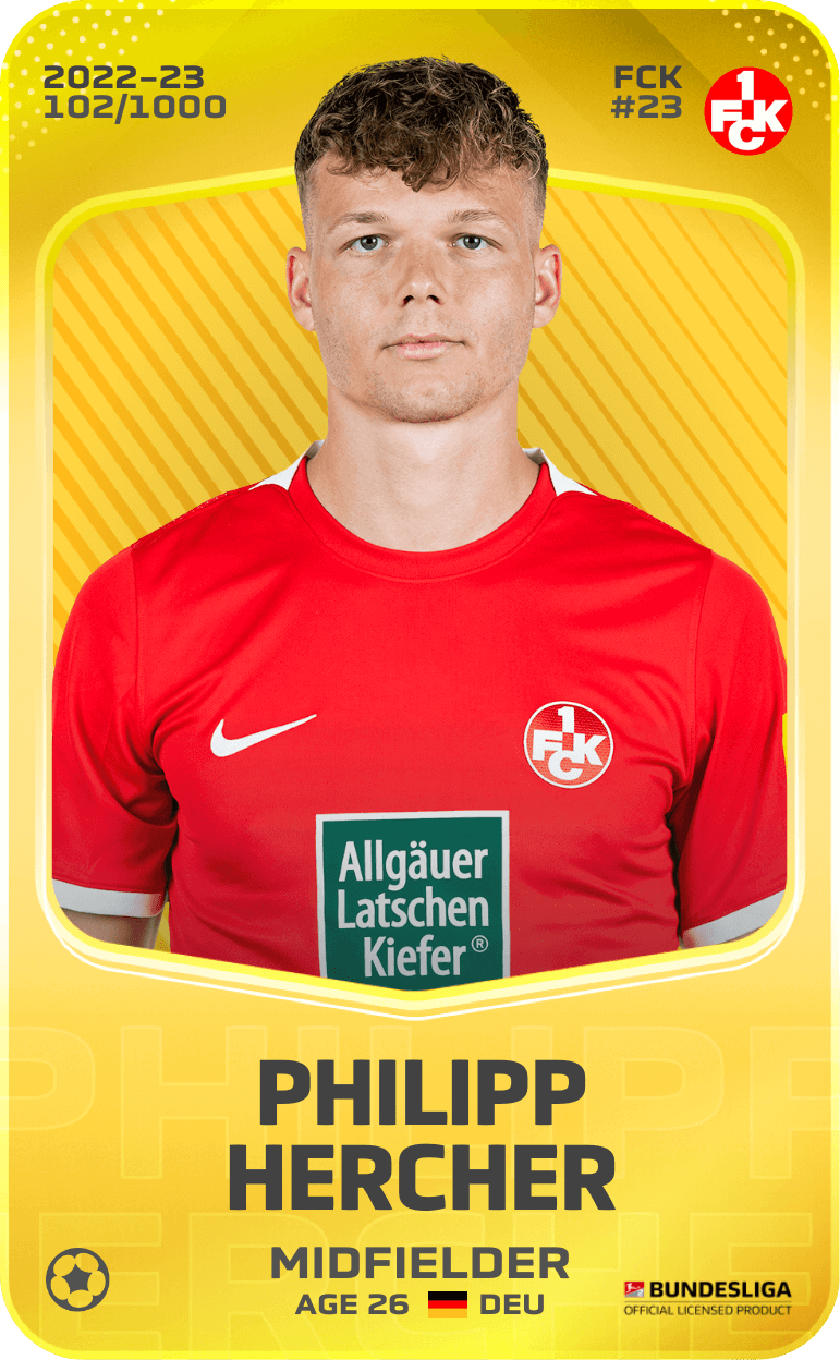 Philipp Hercher 2022-23 • Limited 102/1000