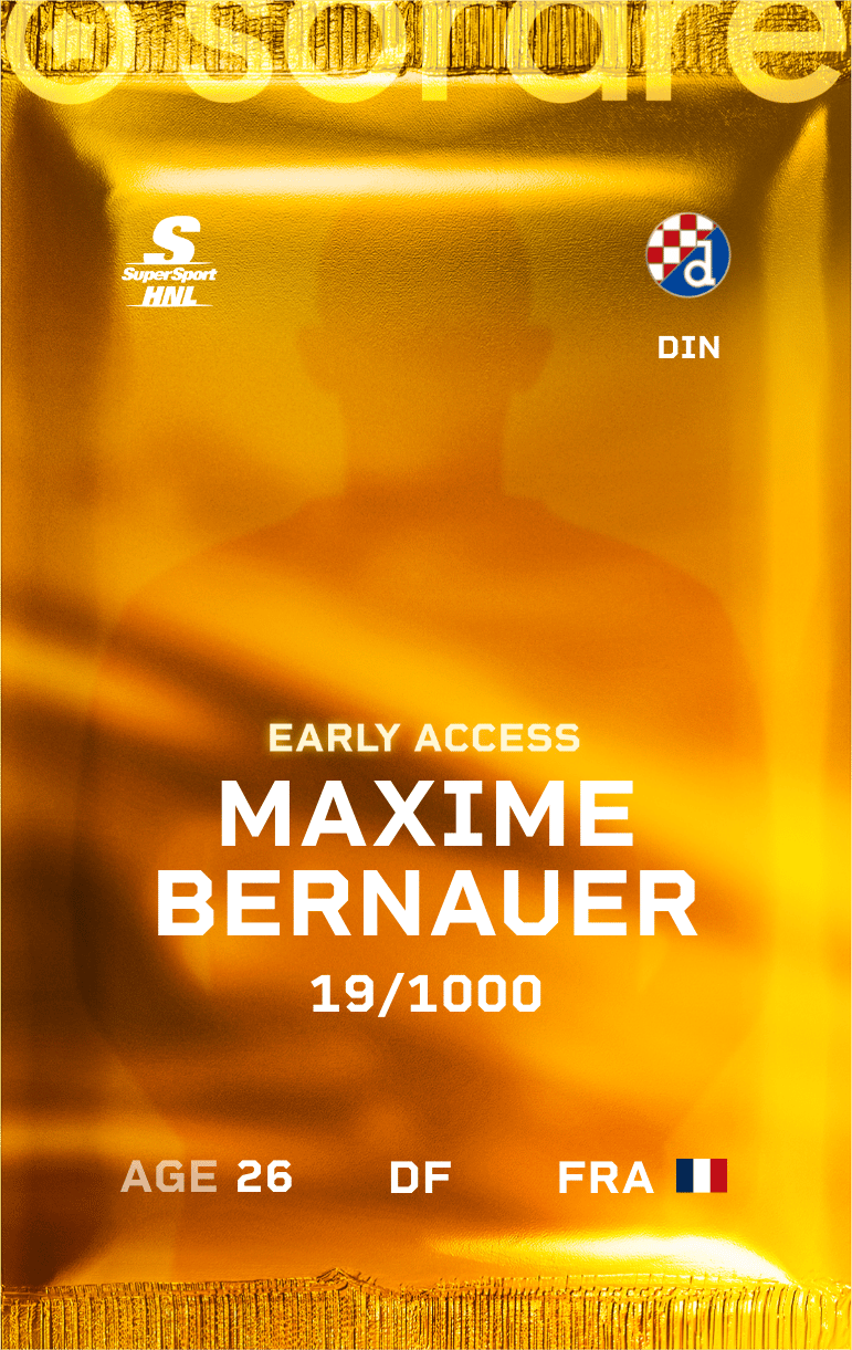 Maxime Bernauer 2024-25 • Limited 19/1000