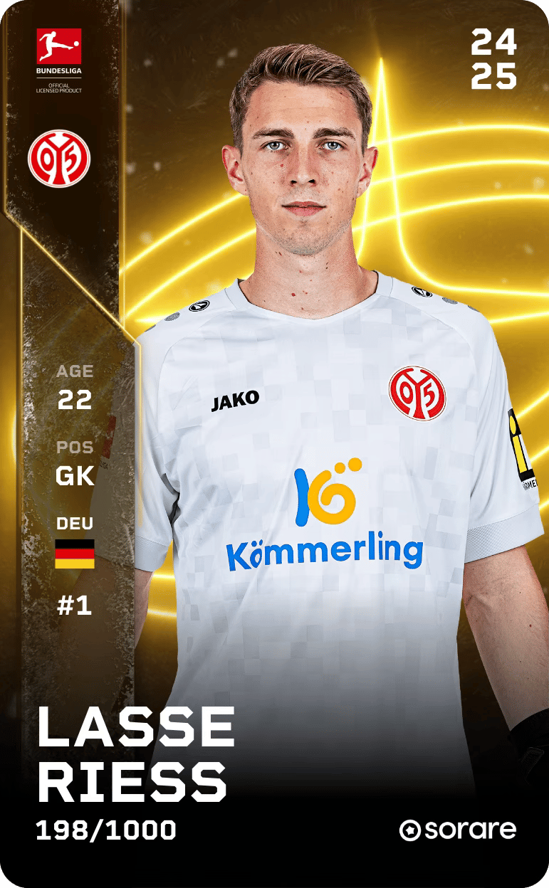 Lasse Riess 2024-25 • Limited 198/1000