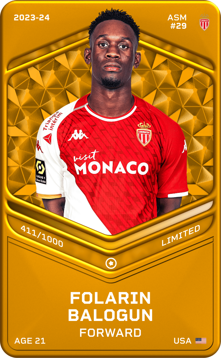 Folarin Balogun 2023-24 • Limited 411/1000
