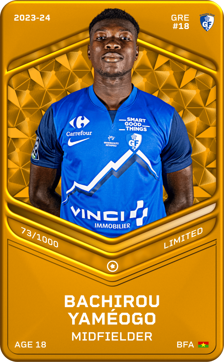 Bachirou Yaméogo 2023-24 • Limited 73/1000