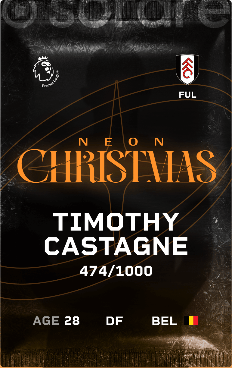 Timothy Castagne 2024-25 • Limited 474/1000