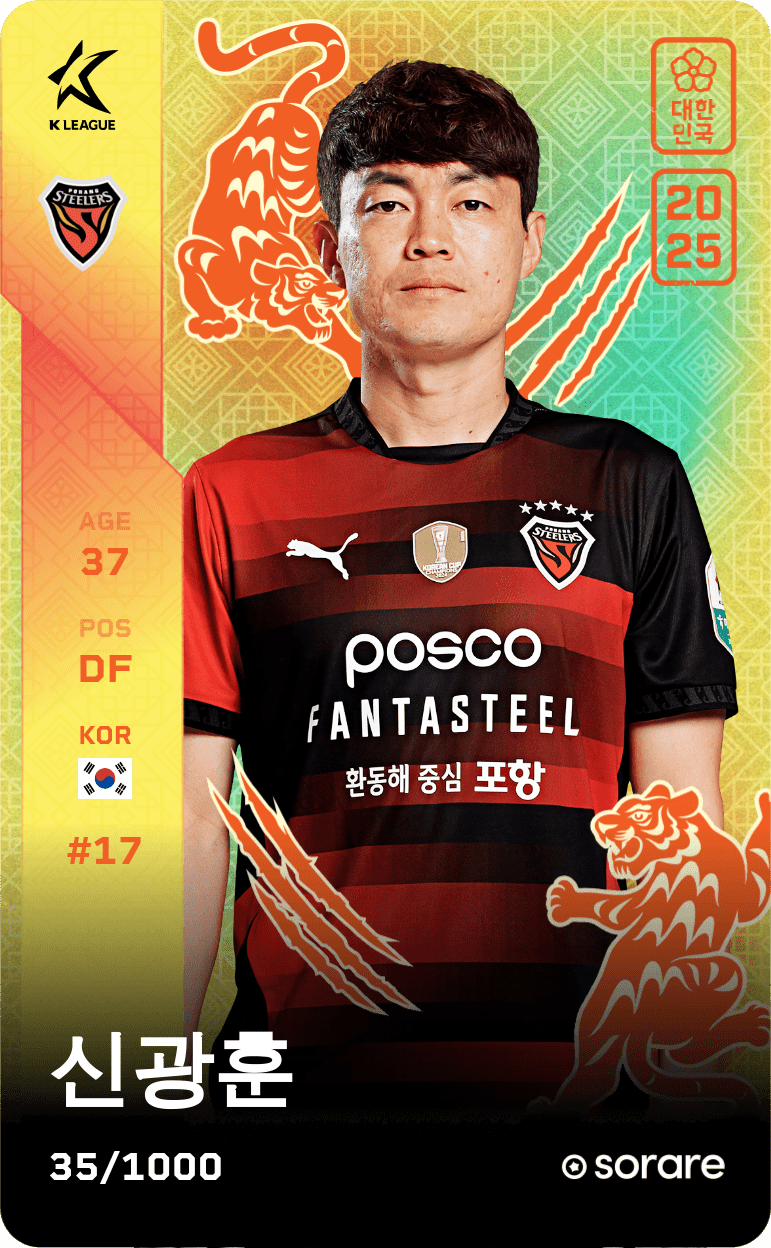 Shin Kwang-Hoon 2025-26 • Limited 35/1000