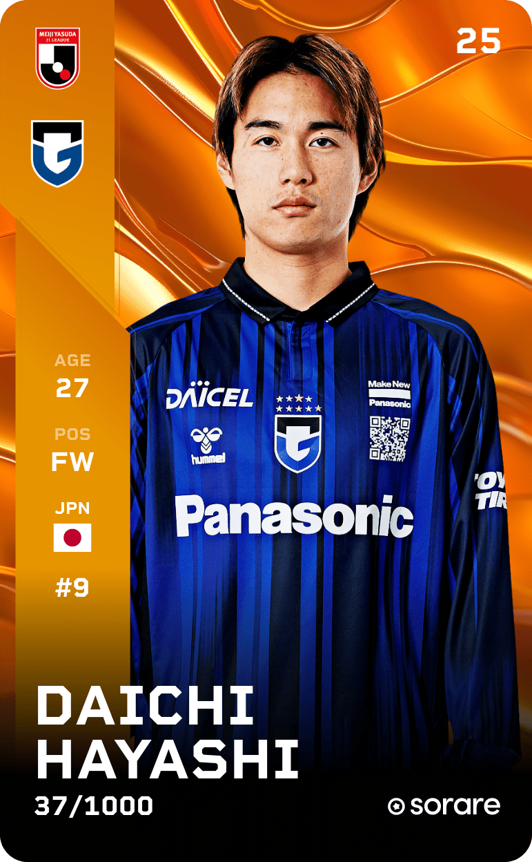 Daichi Hayashi 2025-26 • Limited 37/1000