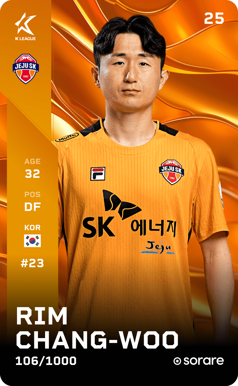 Rim Chang-Woo 2025-26 • Limited 106/1000