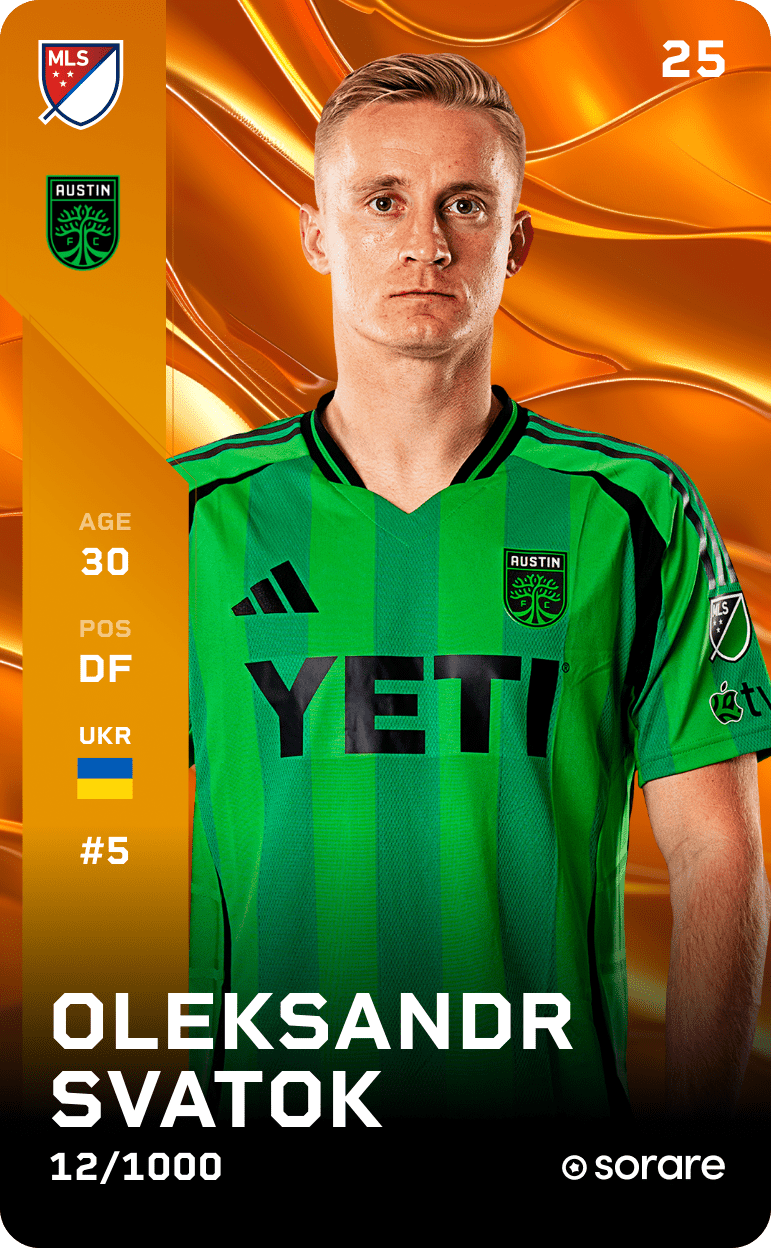 Oleksandr Svatok 2025-26 • Limited 12/1000