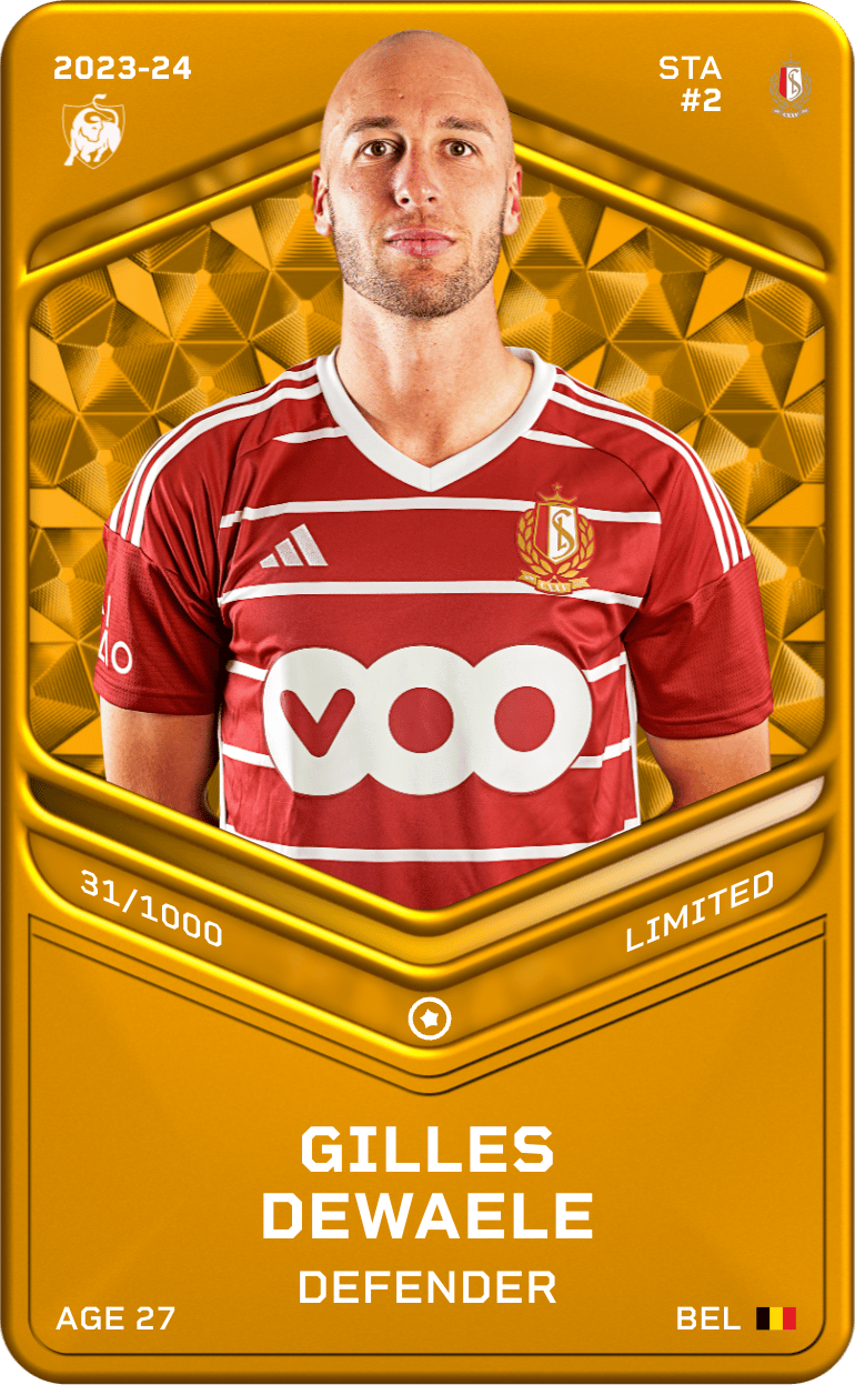 Gilles Dewaele 2023-24 • Limited 31/1000