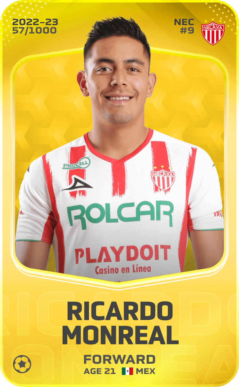 Ricardo Monreal 2022-23 • Limited 57/1000