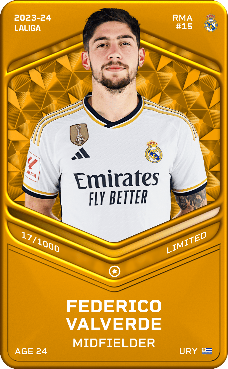 Federico Valverde 2023-24 • Limited 17/1000