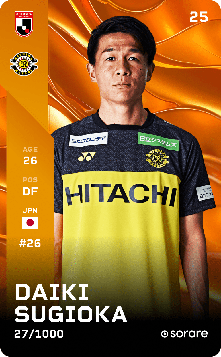 Daiki Sugioka 2025-26 • Limited 27/1000