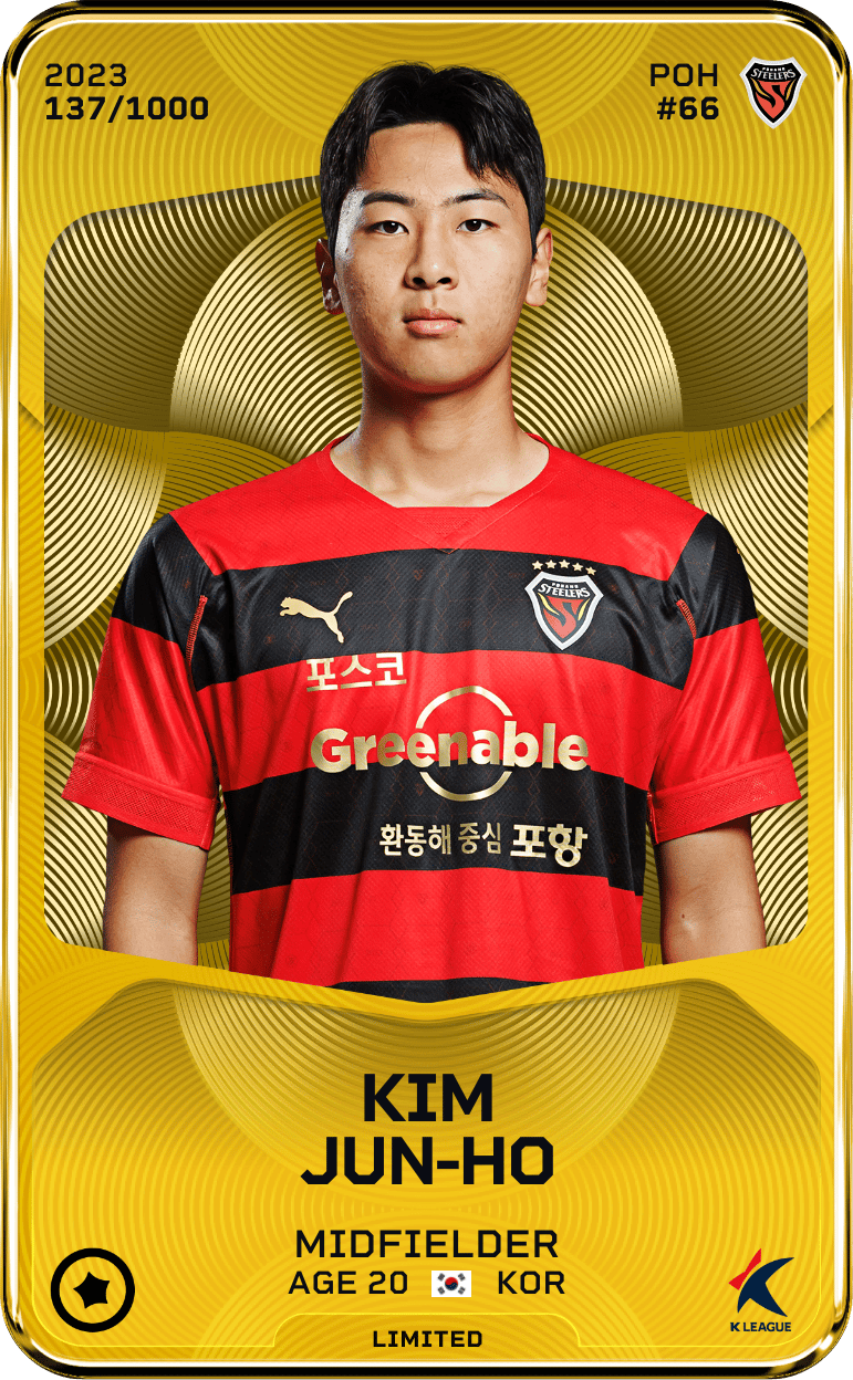 Kim Jun-Ho 2023-24 • Limited 137/1000