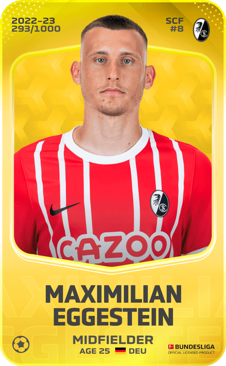 Maximilian Eggestein 2022-23 • Limited 293/1000