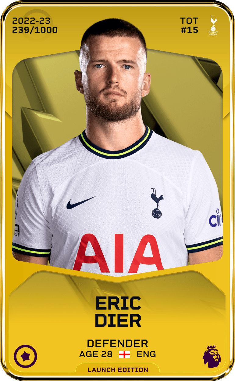 Eric Dier 2022-23 • Limited 239/1000