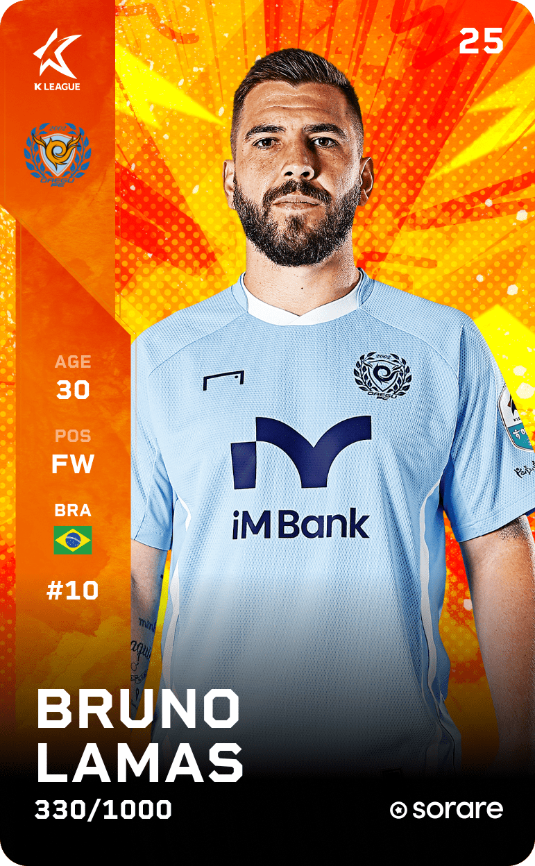 Bruno Lamas 2025-26 • Limited 330/1000