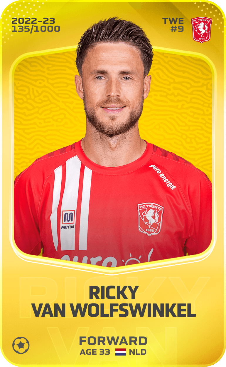 Ricky van Wolfswinkel 2022-23 • Limited 135/1000