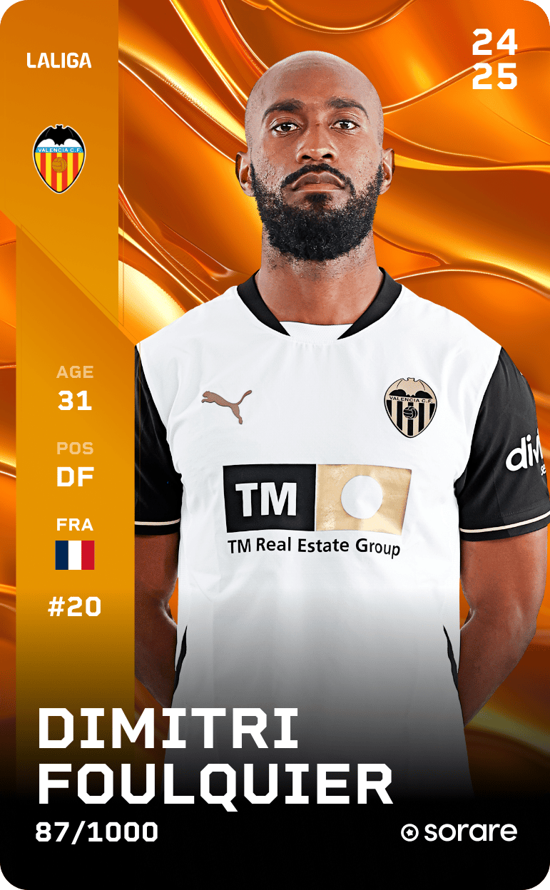 Dimitri Foulquier 2024-25 • Limited 87/1000