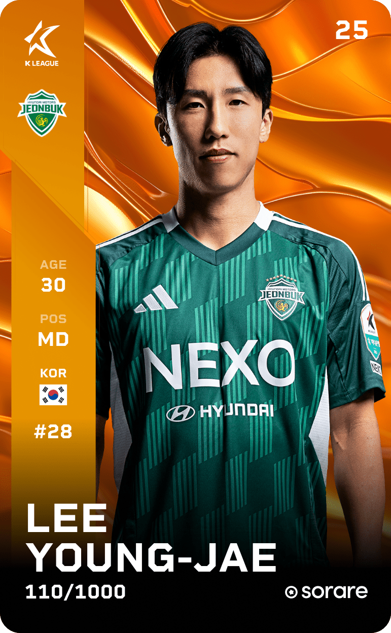 Lee Yeong-Jae 2025-26 • Limited 110/1000