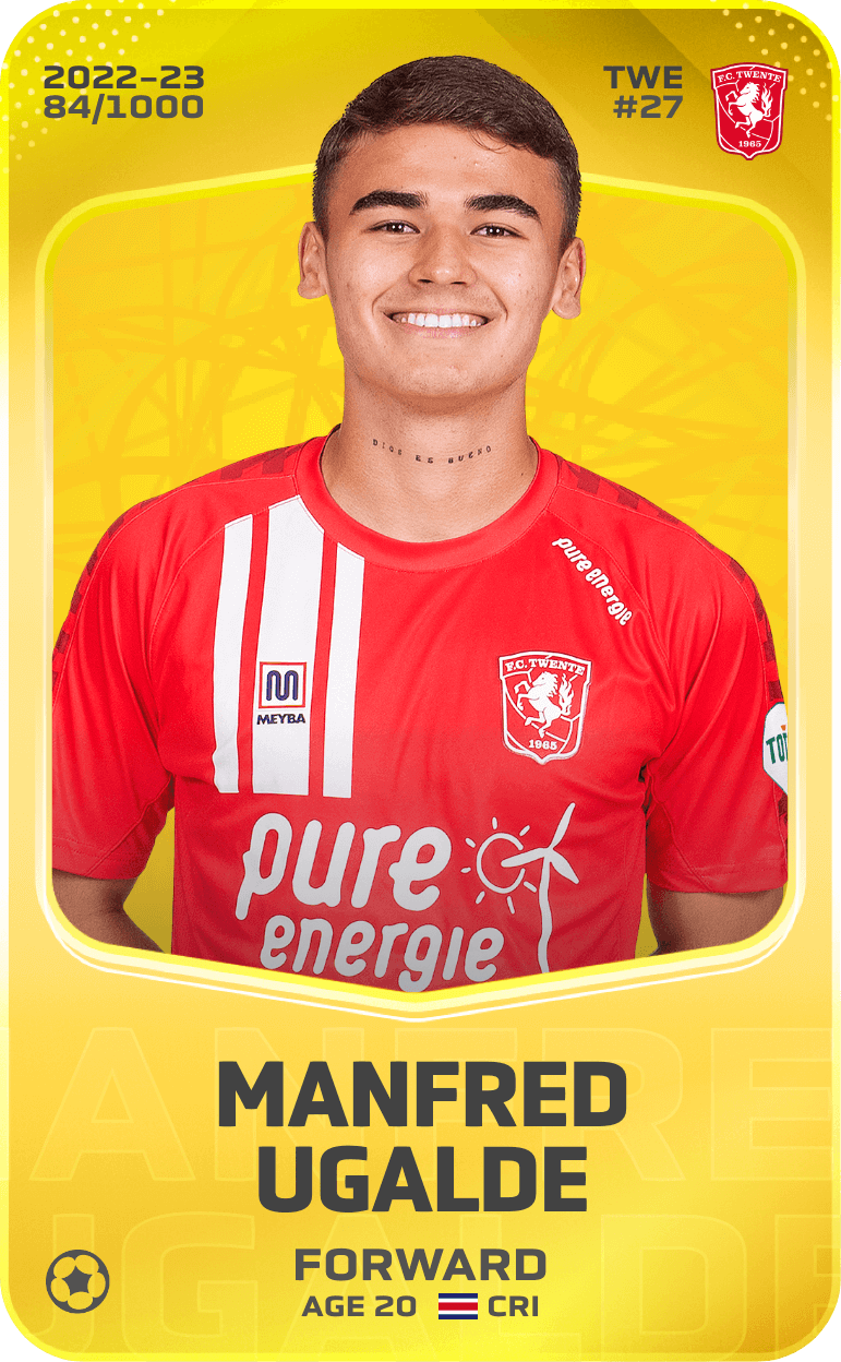 Manfred Ugalde 2022-23 • Limited 84/1000