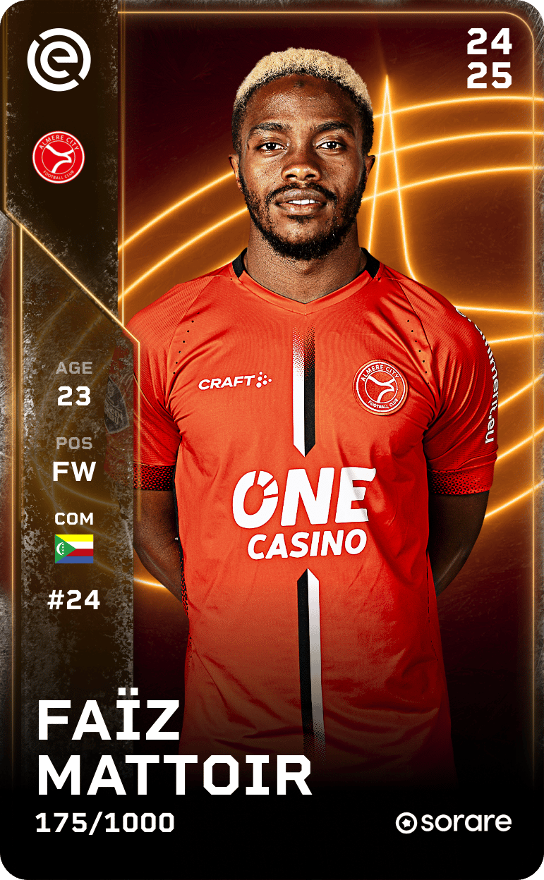 Faïz Mattoir 2024-25 • Limited 175/1000