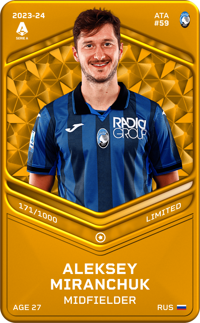 Aleksey Miranchuk 2023-24 • Limited 171/1000