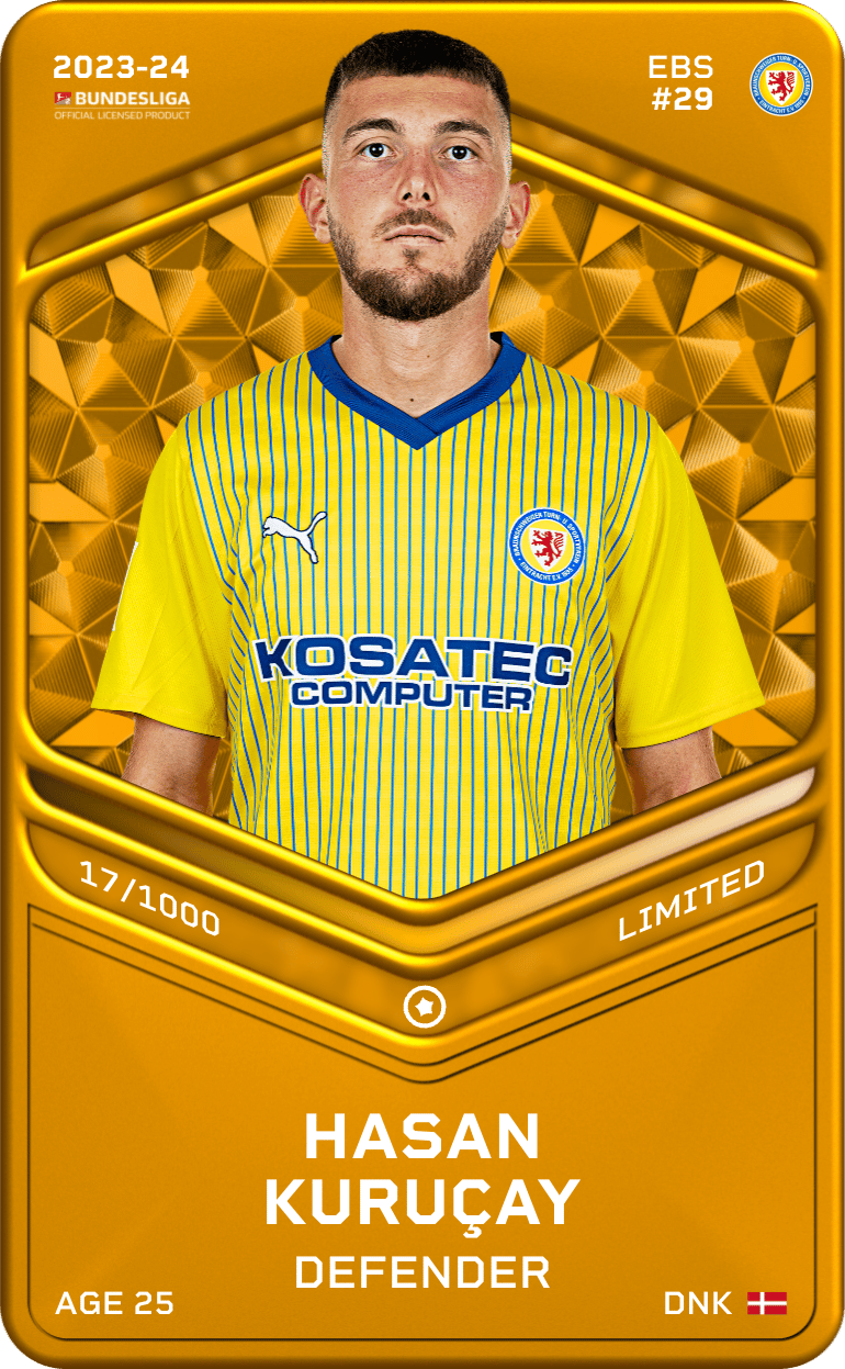 Hasan Kuruçay 2023-24 • Limited 17/1000