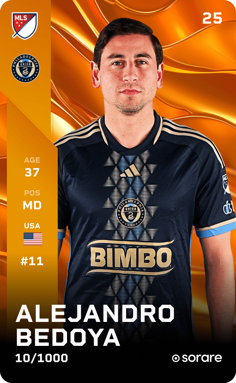 Alejandro Bedoya 2025-26 • Limited 10/1000