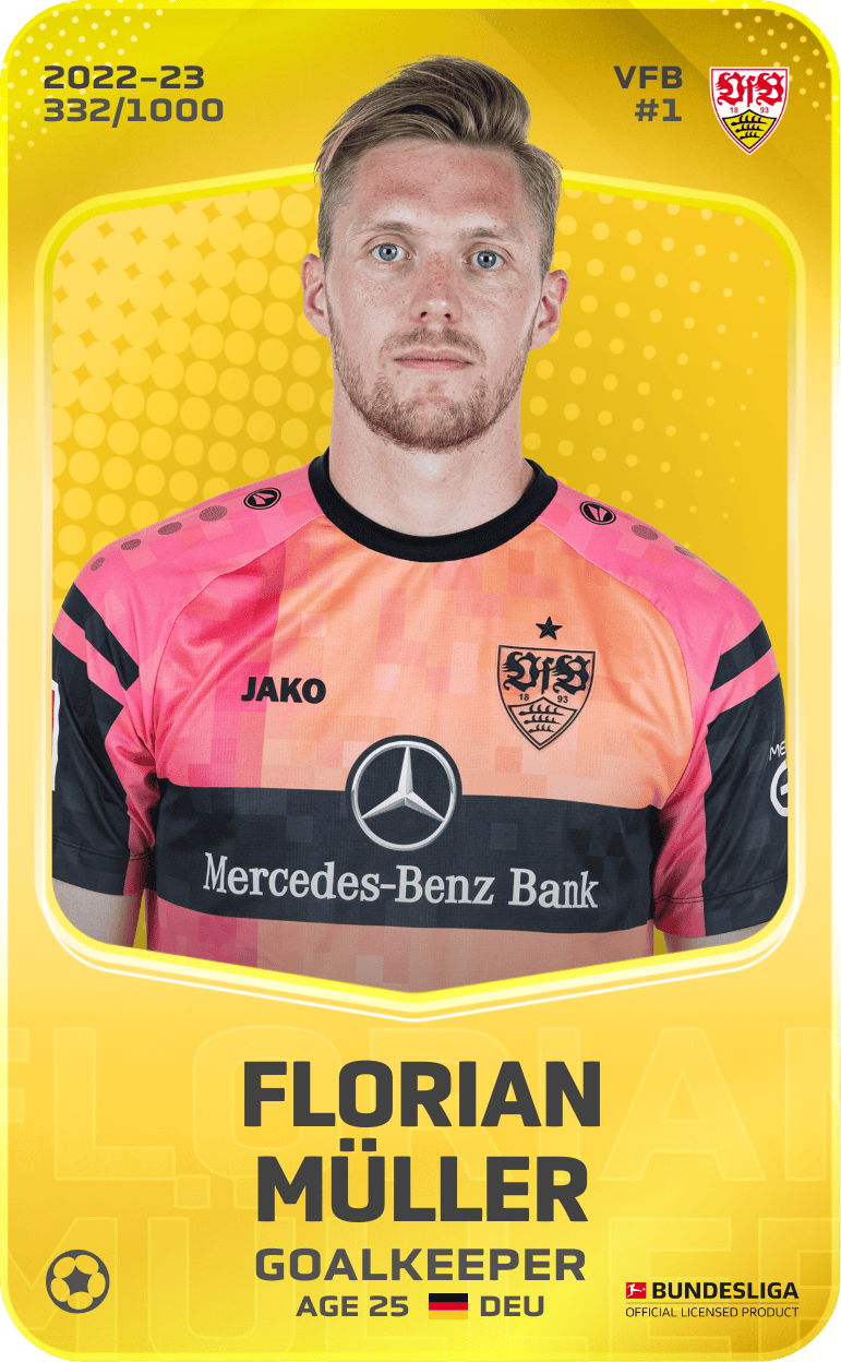 Florian Müller 2022-23 • Limited 332/1000