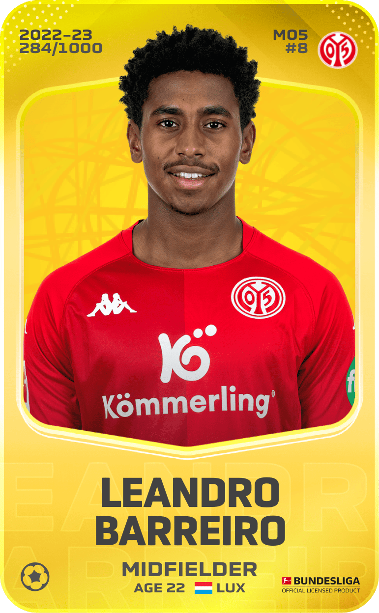 Leandro Barreiro 2022-23 • Limited 284/1000