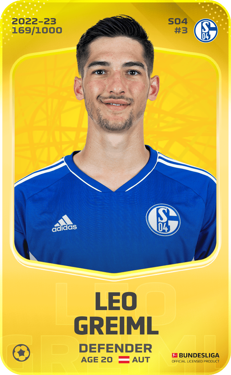 Leo Greiml 2022-23 • Limited 169/1000