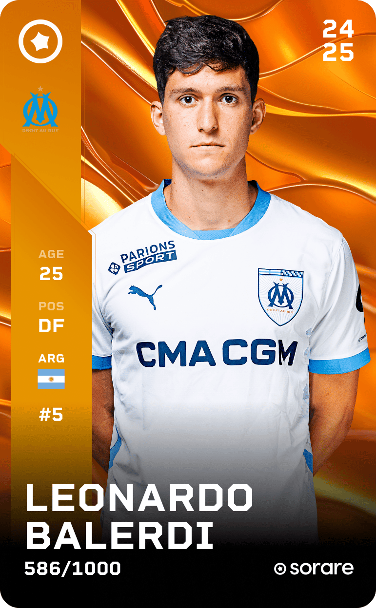 Leonardo Balerdi 2024-25 • Limited 586/1000