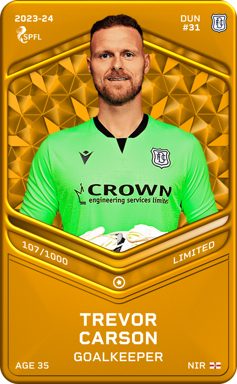 Trevor Carson 2023-24 • Limited 107/1000