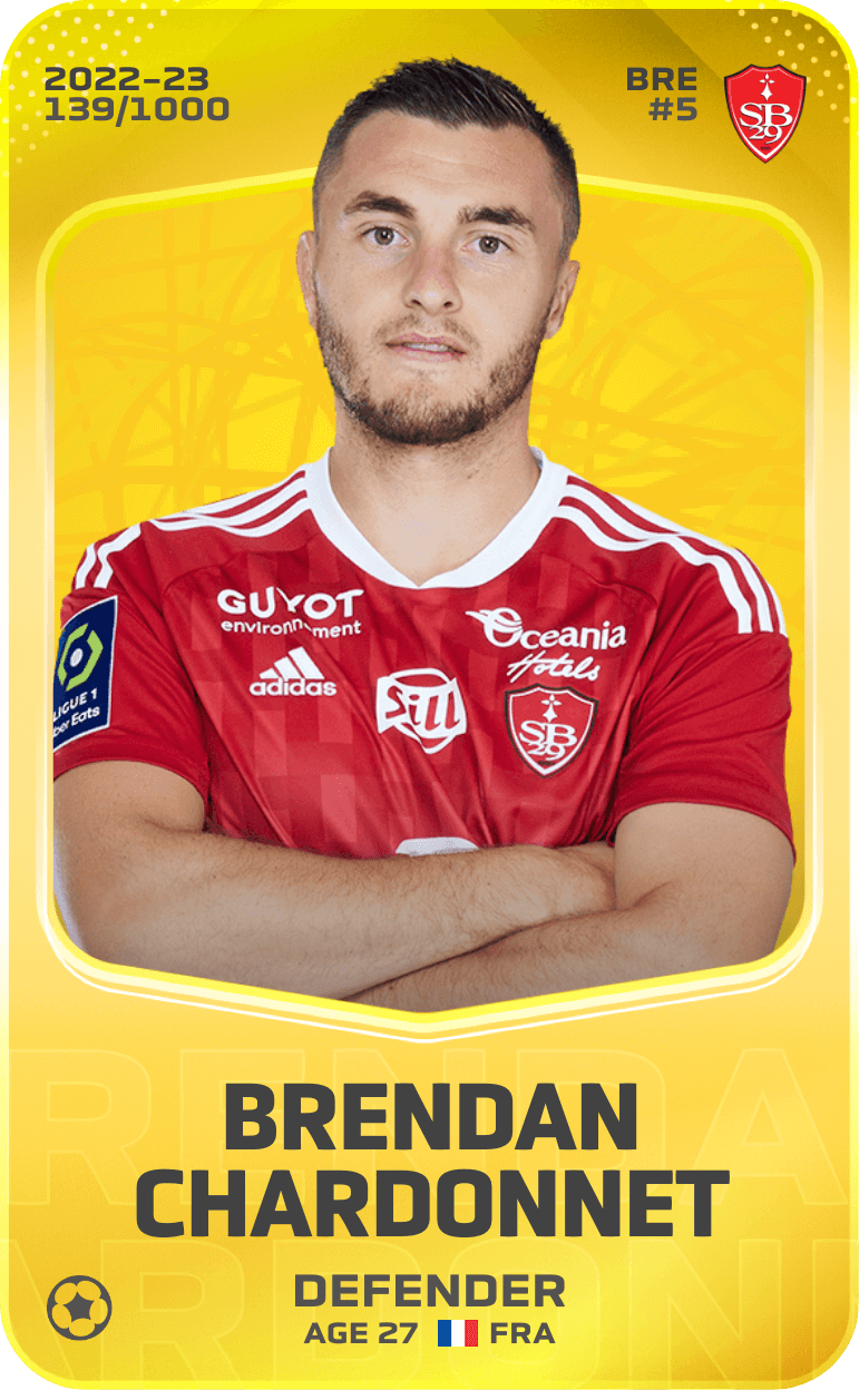 Brendan Chardonnet 2022-23 • Limited 139/1000